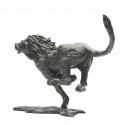 Bronze Lion Sculpture: Running Lion by Jonathan Sanders