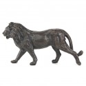 Bronze Lion Sculpture: Walking Lion