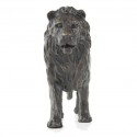 Bronze Lion Sculpture: Walking Lion