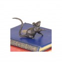 Bronze Mouse Sculpture: Sitting Mouse by Jonathan Sanders