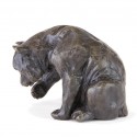 Bronze Panda Sculpture: Panda Mother