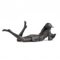 Wedgwood Museum Original Bronze Sculpture: Large Lying Girl Reading by Jonathan Sanders