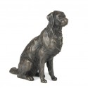 Bronze Golden Retriever Sculpture