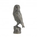 Bronze Bird Sculpture: Barn Owl by Sue Maclaurin