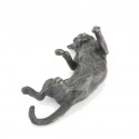 Bronze Cat Sculpture: Playing Cat by Sue Maclaurin