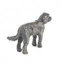 Bronze Dog Sculpture: Cockapoo