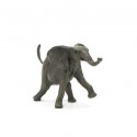 Bronze Elephant Sculpture: Large Walking Baby Elephant by Jonathan Sanders