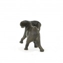 Bronze Elephant Sculpture: Large Walking Baby Elephant by Jonathan Sanders