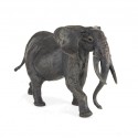 Bronze Elephant Sculpture: Large Walking Elephant by Jonathan Sanders