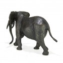 Bronze Elephant Sculpture: Large Walking Elephant by Jonathan Sanders