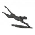 Bronze Cheetah Sculpture: Flying Cheetah II by Jonathan Sanders