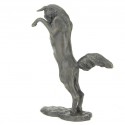 Bronze Fox Sculpture: Pouncing Fox by Sue Maclaurin