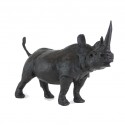 Bronze Rhino Sculpture: Bull Rhinoceros