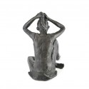 Wedgwood Museum Original Bronze Sculpture: Large Dancer Tying Ponytail