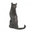 Bronze Cat Sculpture: Sitting Cat II by Sue Maclaurin