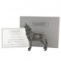 Bronze Wolf Sculpture: Howling Wolf by Sue Maclaurin