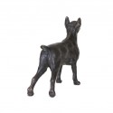 Bronze Dog Sculpture: Standing Bull Terrier by Sue Maclaurin 