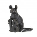 Bronze Mouse Sculpture: Celebration Mouse - 18