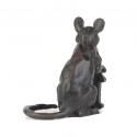Bronze Mouse Sculpture: Celebration Mouse - 18