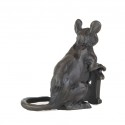 Bronze Mouse Sculpture: Celebration Mouse - 18