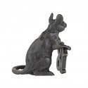 Bronze Mouse Sculpture: Celebration Mouse - 18