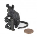 Bronze Mouse Sculpture: Celebration Mouse - 21