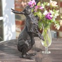 Garden Star Gazing Hare by Sue Maclaurin (Life Size)