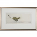 Limited Edition Cheetah Print: Running Cheetah by Jonathan Sanders (Framed)