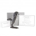 Bronze Fox Sculpture: Pouncing Fox by Sue Maclaurin