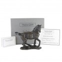 Bronze Horse Sculpture: Prancing Horse