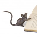 Bronze Mouse Sculpture: Sitting Mouse by Jonathan Sanders