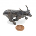 Bronze Buffalo Sculpture: Water Buffalo Maquette by Jonathan Sanders