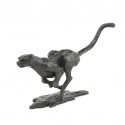 Bronze Cheetah Sculpture: Racing Cheetah by Jonathan Sanders