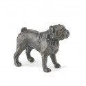 Bronze Dog Sculpture: Bulldog Maquette by Sue Maclaurin