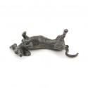 Bronze Dog Sculpture: Dachshund Maquette