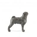 Bronze Dog Sculpture: Pug Maquette by Sue Maclaurin