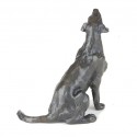Bronze Dog Sculpture: Sitting Labrador II by Sue Maclaurin