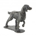 Bronze Dog Sculpture: Standing Springer Spaniel by Sue Maclaurin