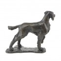 Bronze Dog Sculpture: Standing Springer Spaniel by Sue Maclaurin