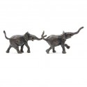 Bronze Elephant Sculpture: Follow Me Maquette by Jonathan Sanders