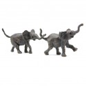 Bronze Elephant Sculpture: Follow Me Maquette by Jonathan Sanders