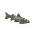 Bronze Fish Sculpture: Brown Trout Maquette by Jonathan Sanders