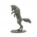 Bronze Fox Sculpture: Pouncing Fox Maquette