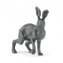 Bronze Hare Sculpture: Hare All Ears by Sue Maclaurin