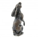 Bronze Hare Sculpture: Moon Gazing Hare Maquette by Sue Maclaurin