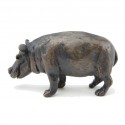 Bronze Hippo Sculpture: Hippopotamus Maquette by Jonathan Sanders