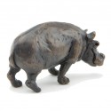 Bronze Hippo Sculpture: Hippopotamus Maquette by Jonathan Sanders