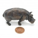 Bronze Hippo Sculpture: Hippopotamus Maquette by Jonathan Sanders