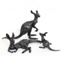 Solid-Bronze-Kangaroo-Sculpture-Kangaroo-Family