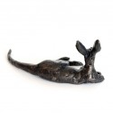 Bronze Kangaroo Sculpture: Lying Kangaroo by Jonathan Sanders
